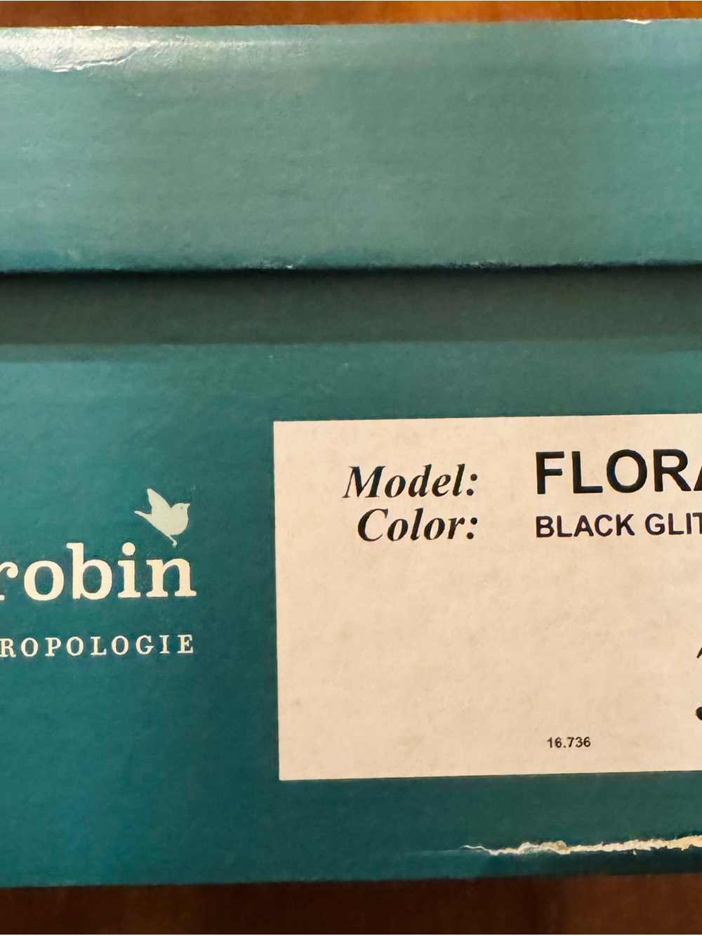 Farylrobin Anthropologie Black Glitter Pointed Bow Heels Size 37 NWT - Picture 3 of 4